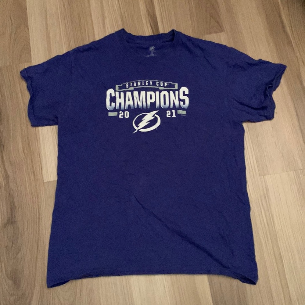 🌹 2021 Tampa Bay Lightning Stanley Cup Champions Tee
